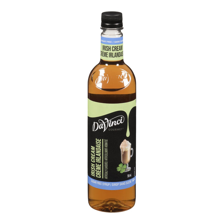 Davinci Gourmet Syrup Sugar Free Irish Cream-750 Milliliter-4/Case