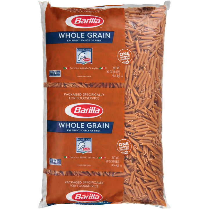 Barilla 100% Whole Grain Penne-160 oz.-2/Case