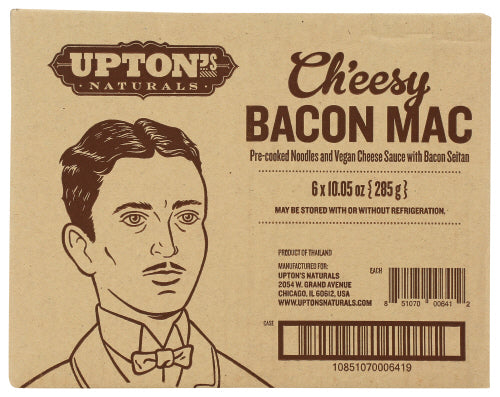 Upton's Naturals Ch'eesy Bacon Macaroni-10.05 oz.-6/Case