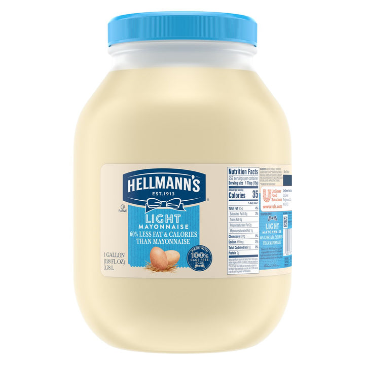 Hellmann's Light Mayonnaise Bulk-1 Gallon-4/Case