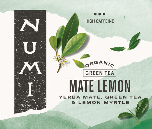 Numi Mate Lemon Green Tea-18 Count-6/Case