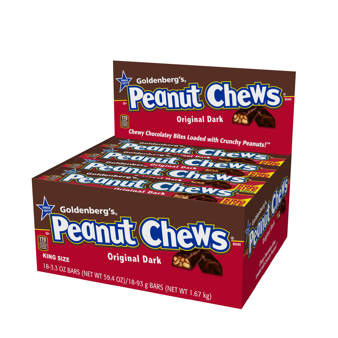 Peanut Chews Peanut Chews Original-3.3 oz.-18/Box-8/Case