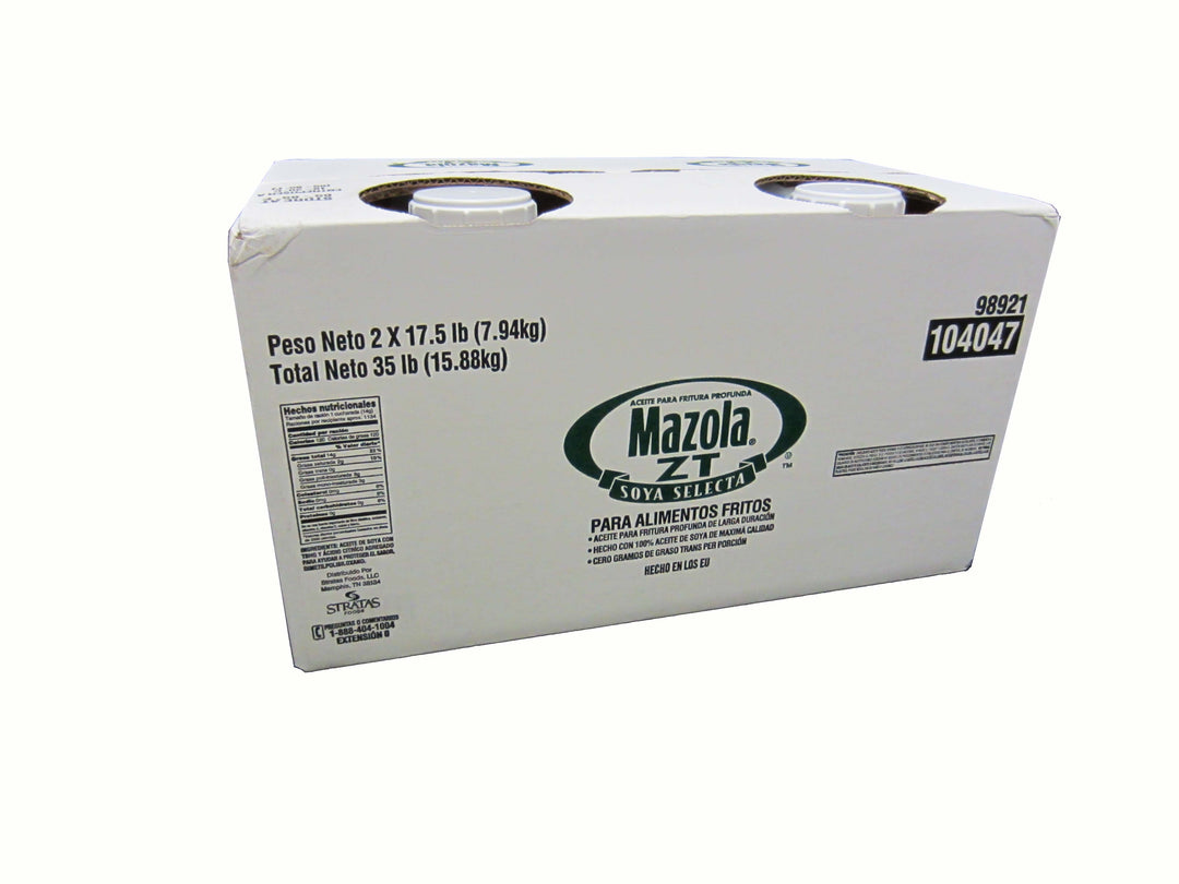 Mazola Oil Soy Zero Trans Fat Select Clear 2/17.5 Lb.