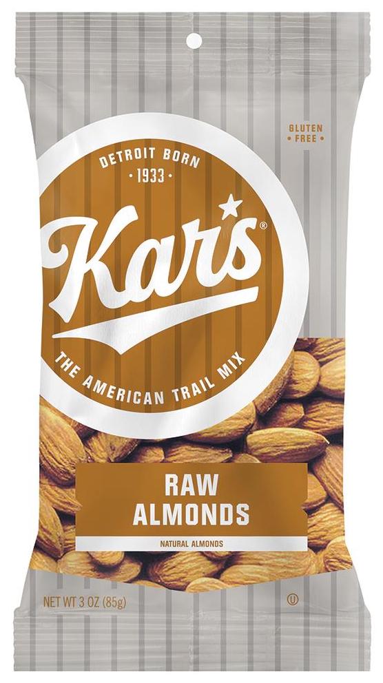 Second Nature Raw Almonds 3 oz.-3 oz.-12/Case