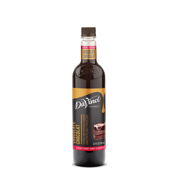 Davinci Gourmet Syrup Chocolate Flavored-750 Milliliter-4/Case