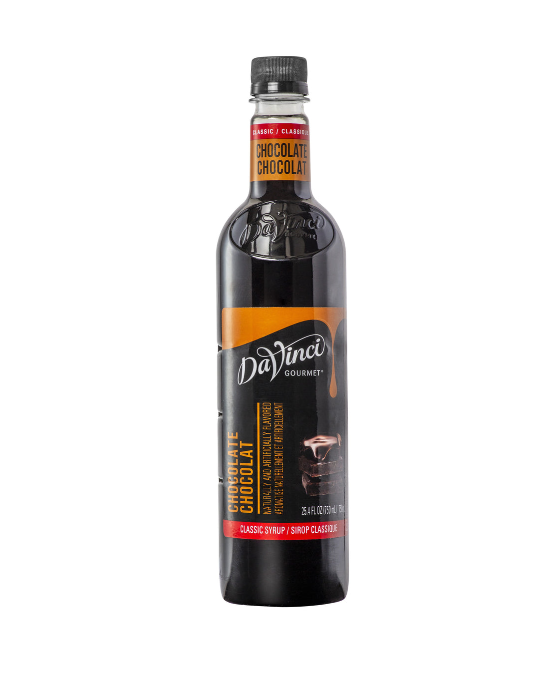 Davinci Gourmet Syrup Chocolate Flavored-750 Milliliter-4/Case
