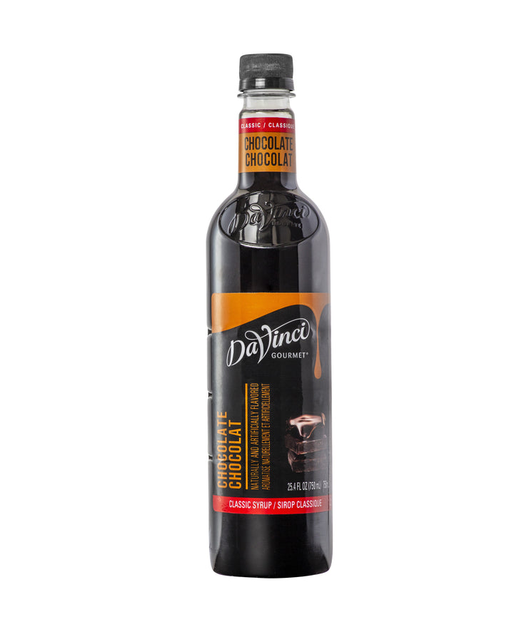 Davinci Gourmet Syrup Chocolate Flavored-750 Milliliter-4/Case