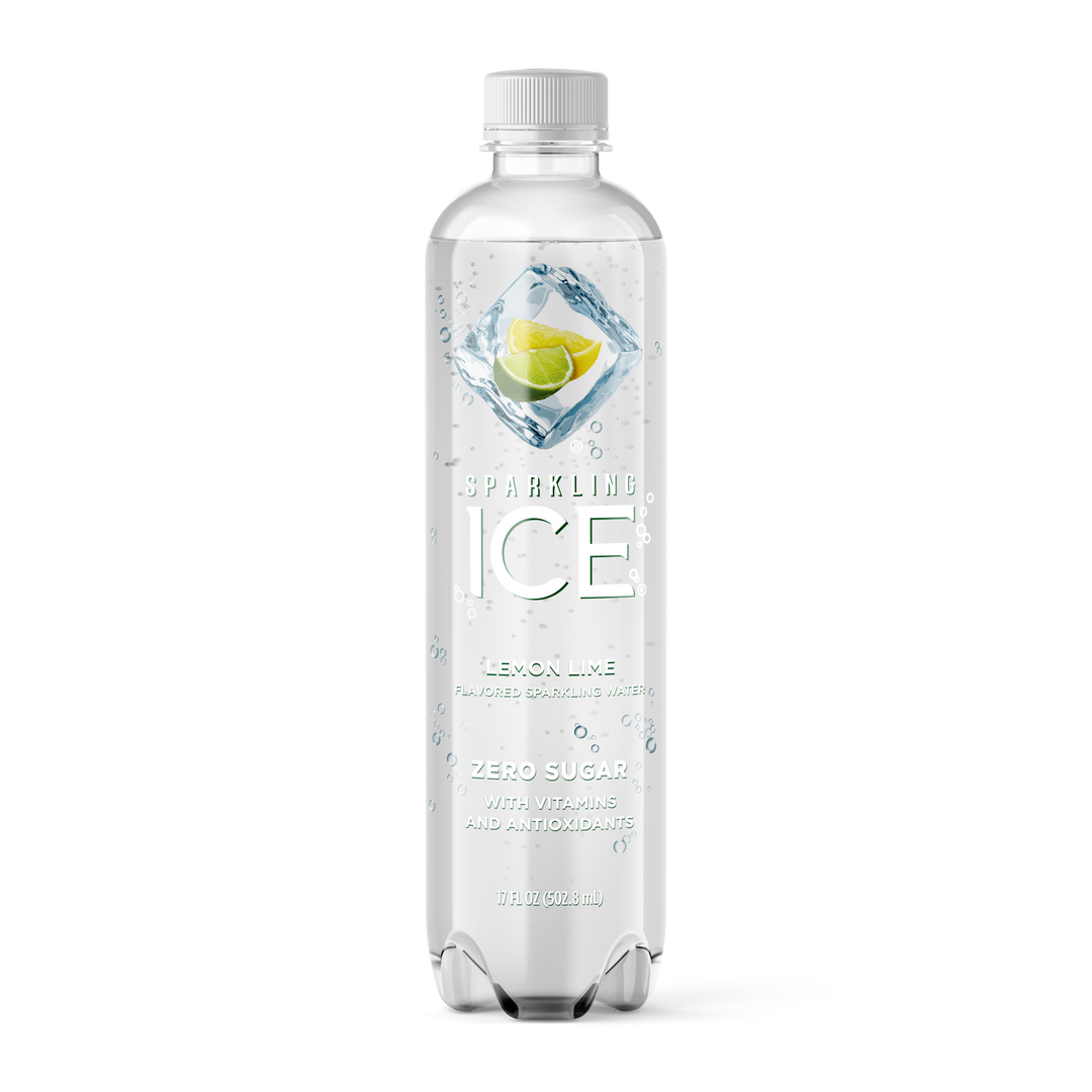 Sparkling Ice Lemon Lime Flavored Sparkling Water-17 fl oz.-12/Case
