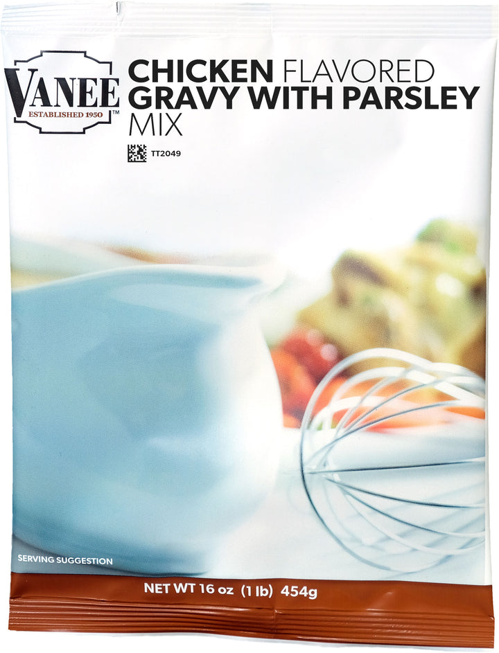 Vanee Chicken Flavored Gravy Mix-16 oz.-8/Case
