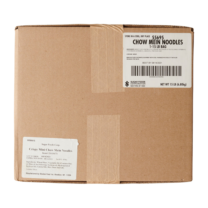Sugar Foods Chow Mein Noodles Salad Topping Bulk-15 lb.-1/Case
