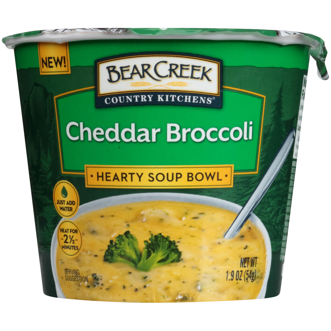 Bear Creek Soup Bowl Cheddar Broccoli-1.9 oz.-6/Case