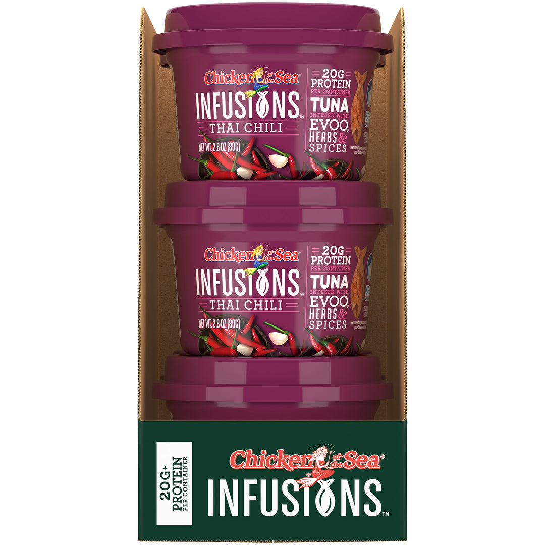 Chicken Of The Sea Infusions Tuna With Thai Chili-2.8 oz.-6/Case