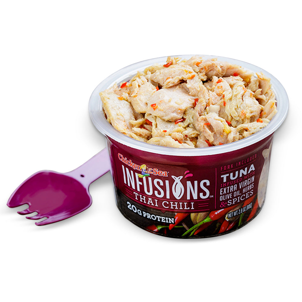 Chicken Of The Sea Infusions Tuna With Thai Chili-2.8 oz.-6/Case