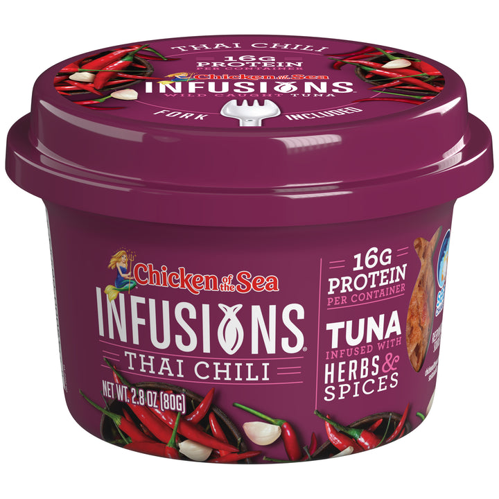 Chicken Of The Sea Infusions Tuna With Thai Chili-2.8 oz.-6/Case