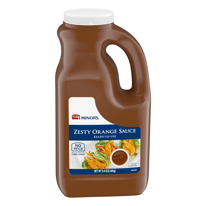 Minor's Ready To Use Zesty Orange Sauce-0.5 Gallon-4/Case