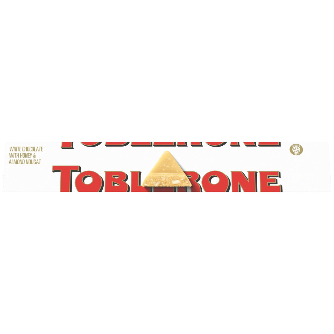Toblerone Candy Chocolate Bar White Chocolate-3.52 oz.-20/Box-4/Case