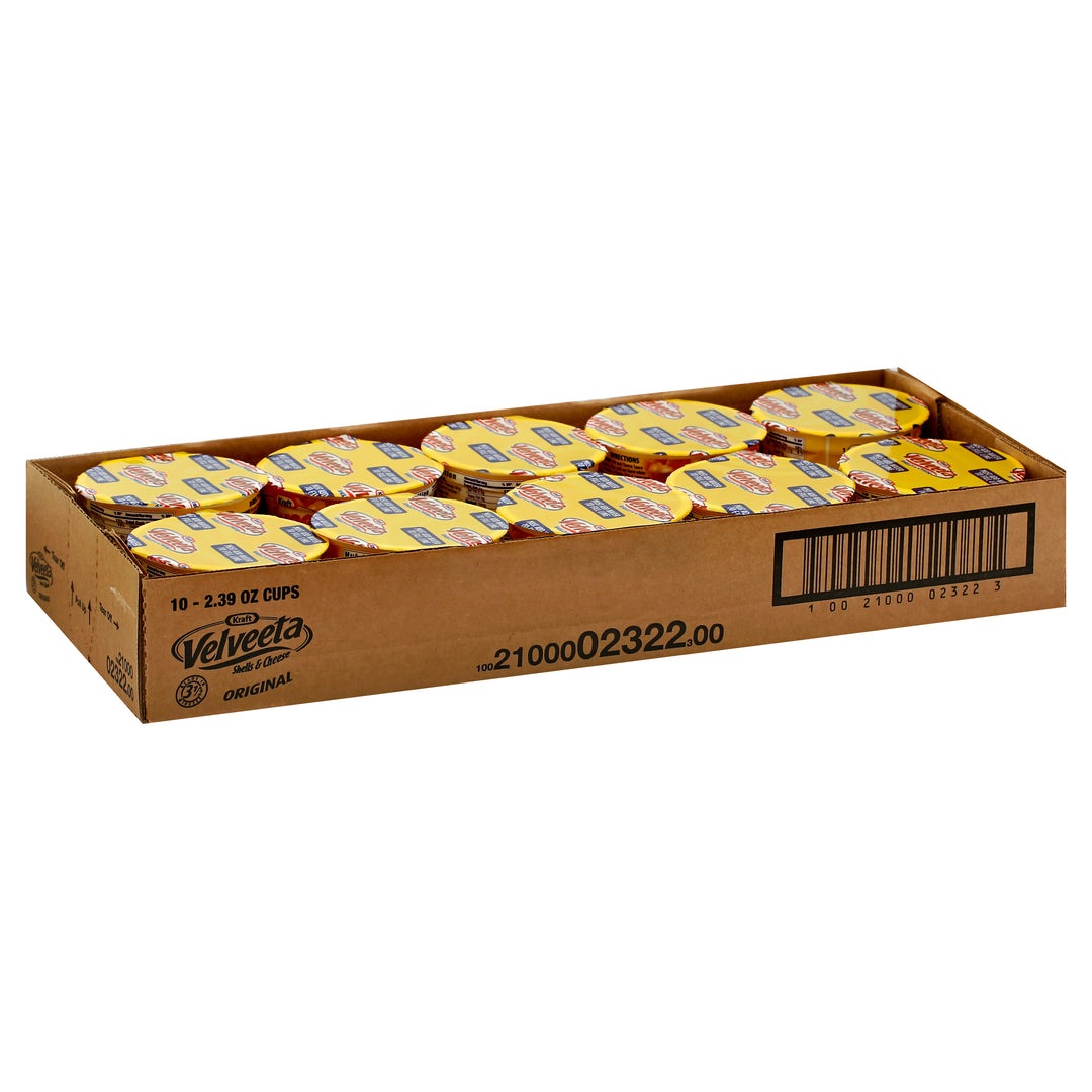 Velveeta Shells And Cheese Original Cups-2.39 oz.-10/Case