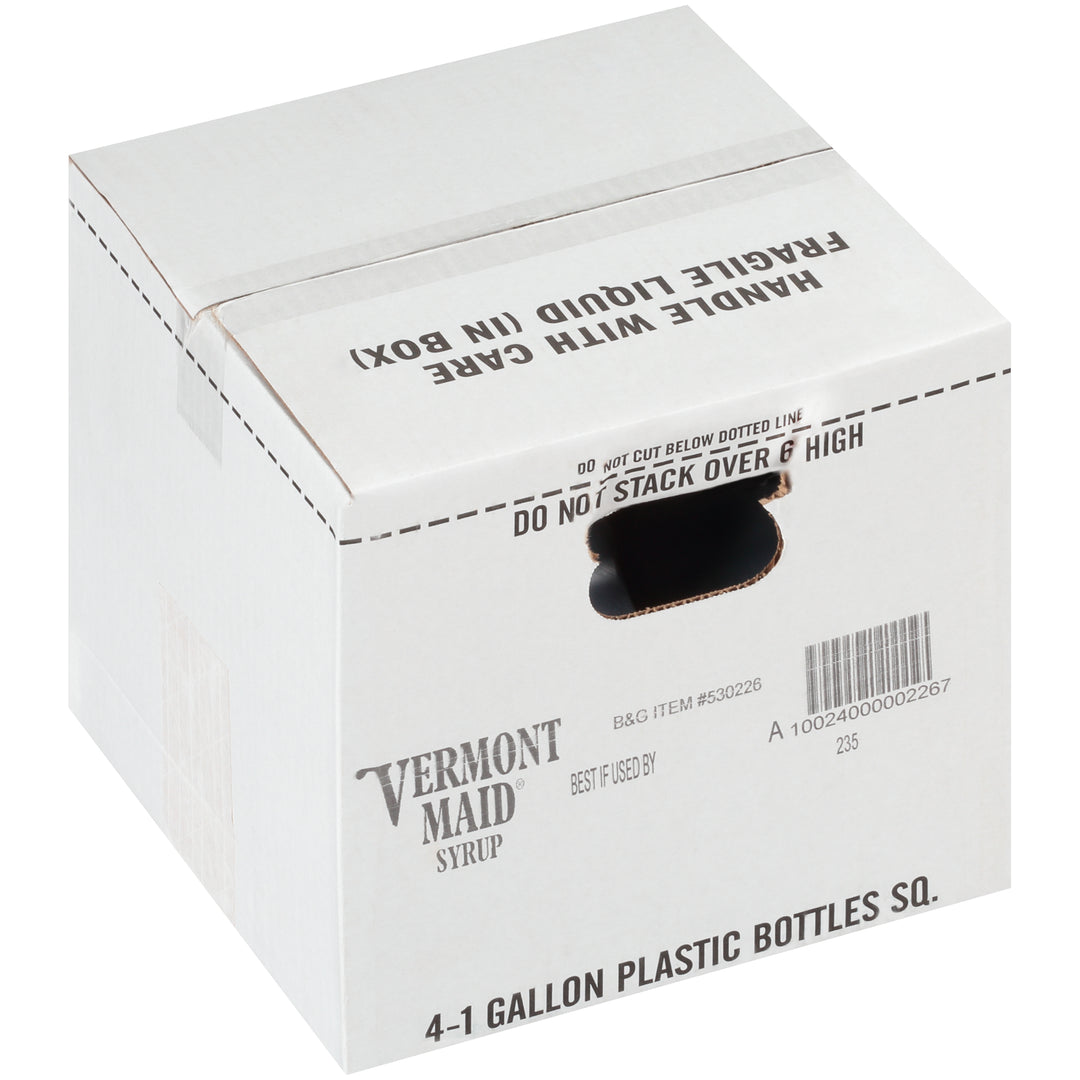 Vermont Maid Syrup Bulk-1 Gallon-4/Case