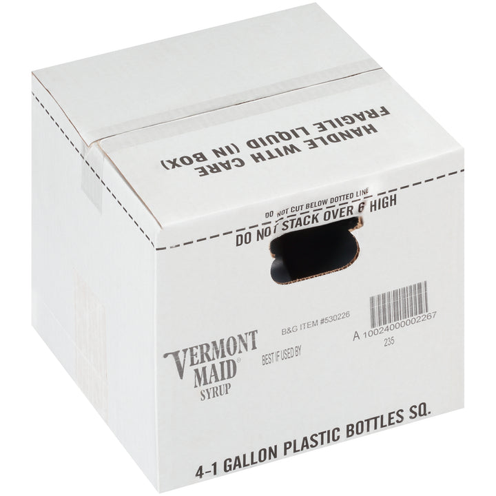 Vermont Maid Syrup Bulk-1 Gallon-4/Case
