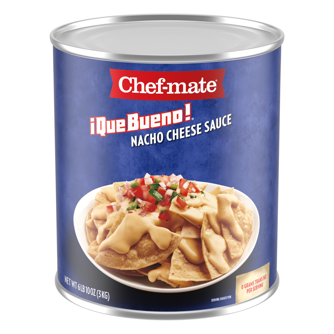 Chef-Mate Que Bueno Nacho Cheese Sauce-6.61 lb.-6/Case