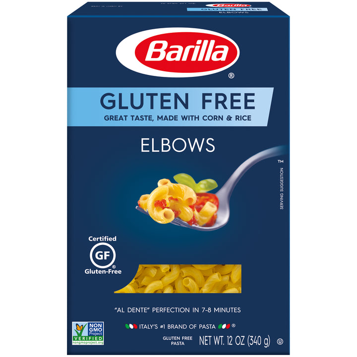 Barilla Gluten Free Elbow Pasta-12 oz.-8/Case