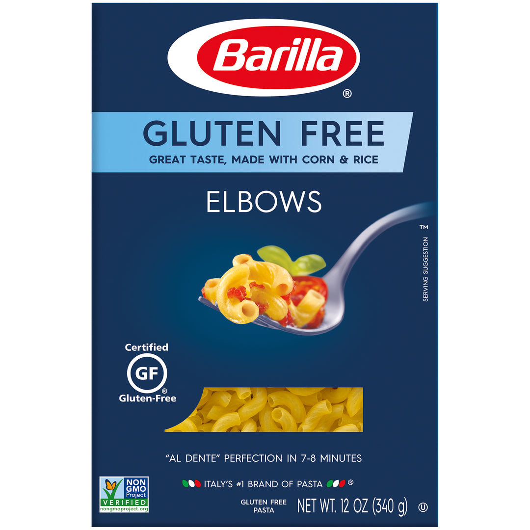 Barilla Gluten Free Elbow Pasta-12 oz.-8/Case