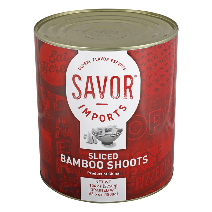 Savor Imports Sliced Bamboo Shoots-10 Each-6/Case