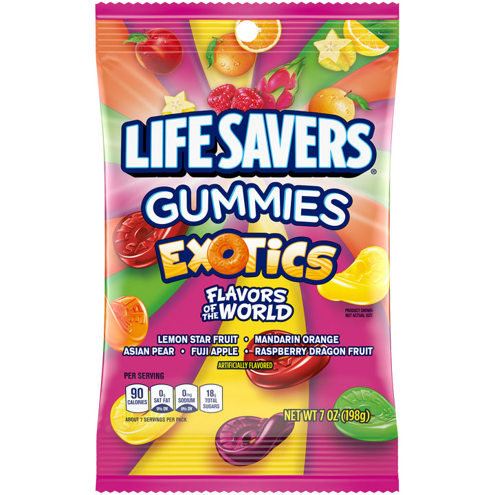 Lifesavers Exotics Gummies-7 oz.-12/Case