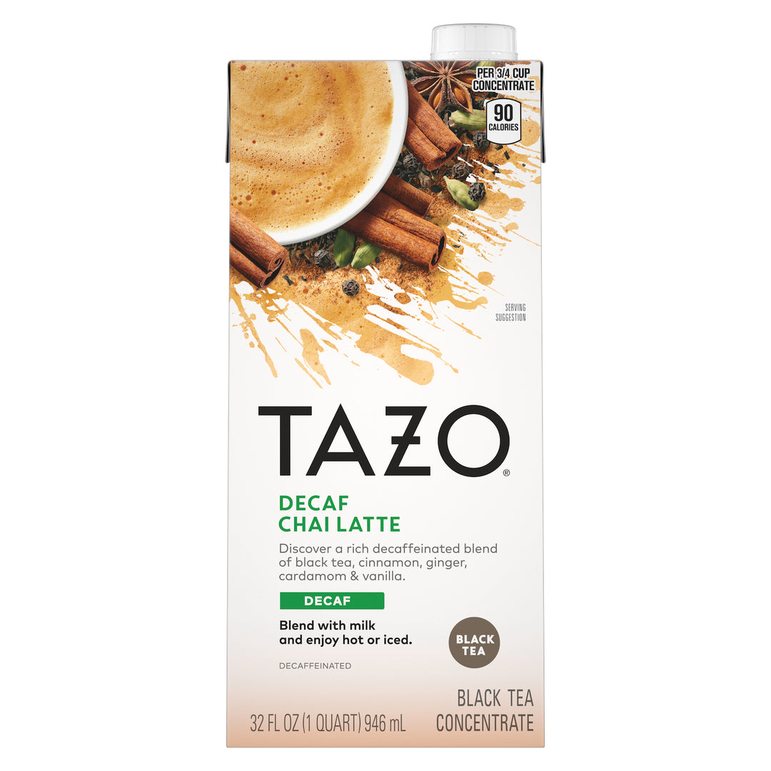 Tazo Chai Tea Decaffeinated Concentrate-32 oz.-6/Case