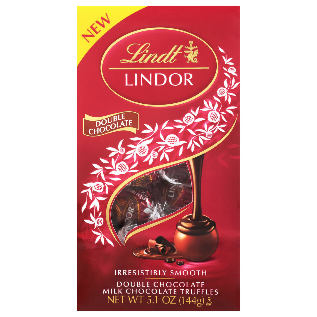Lindt & Sprungli-Usa- Inc Double Chocolate Truffles Bag-5.1 oz.-6/Case