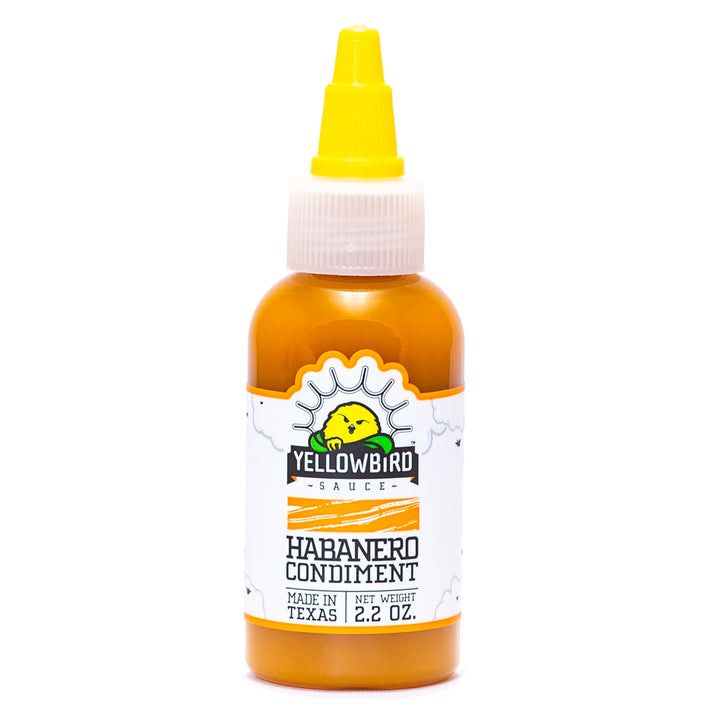 Yellowbird Foods Habanero Hot Sauce Bottle-2.2 oz.-12/Box-2/Case