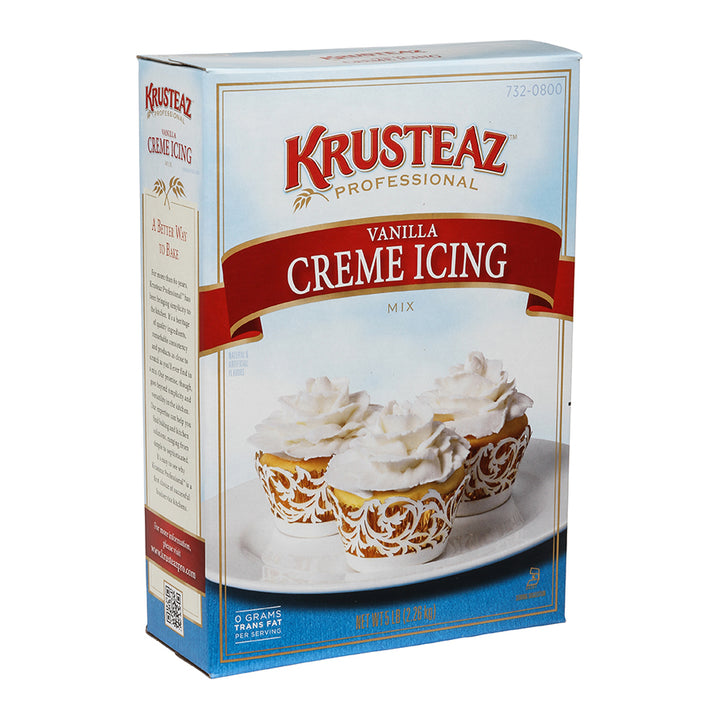 Krusteaz Professional Vanilla Creme Icing Mix-5 lb.-6/Case