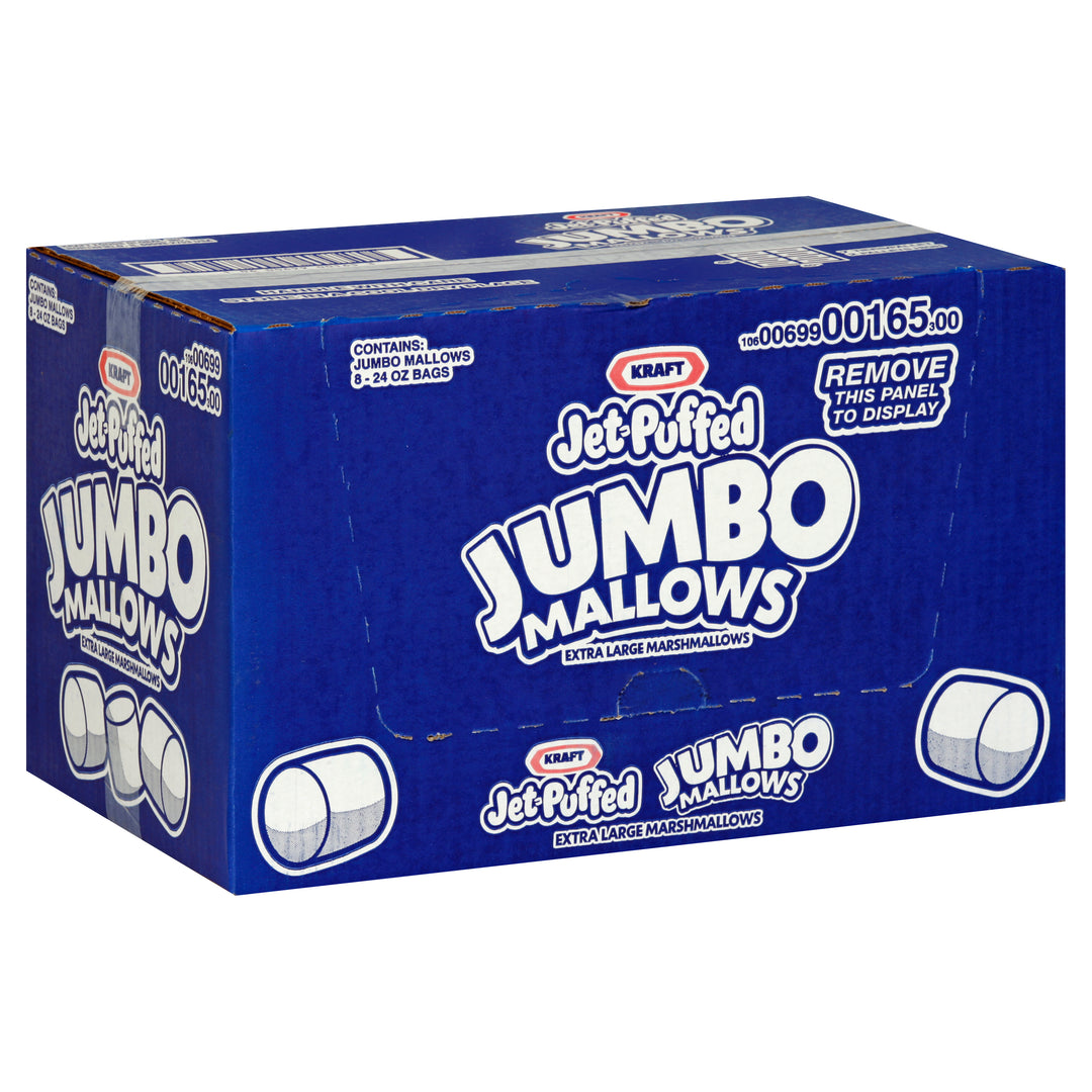 Kraft Jumbo Snack Marshmallow Jumbo-1.5 lb.-8/Case