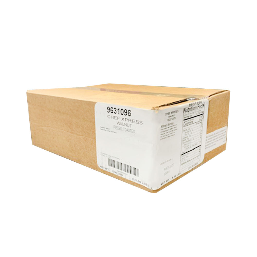 Chef Xpress Walnut Nuggets Toasted-5 lb.-1/Case