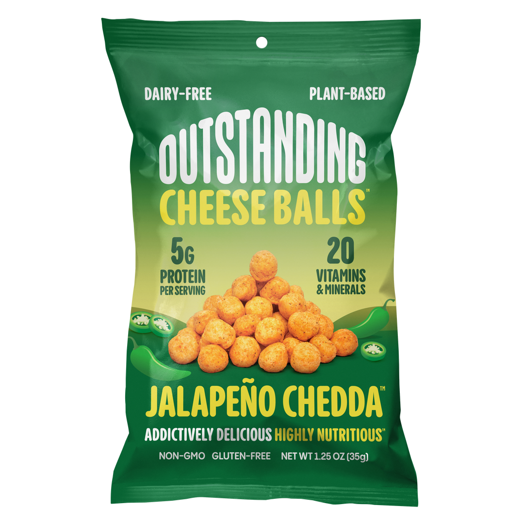 Outstanding Cheese Balls Jalapeno-1.25 oz.-8/Case