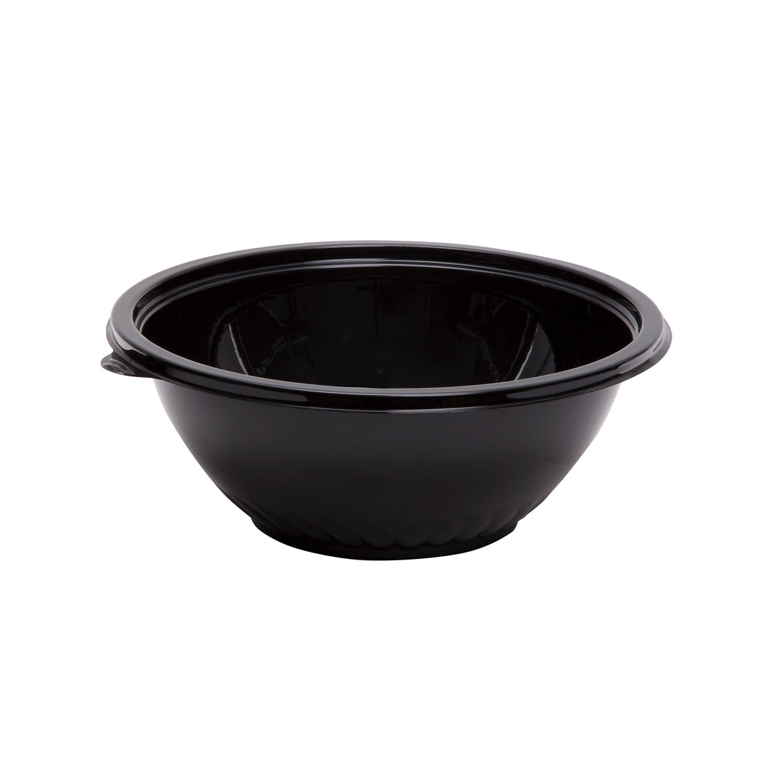 WNA Caterline Pack 80 oz. Black Plastic Bowl-25 Each-1/Case