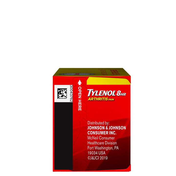 Tylenol Arthritis Pain Relief Caplets-24 Count-6/Box-12/Case