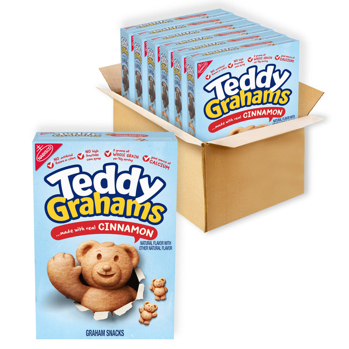 Teddy Grahams Cinnamon Cookies-10 oz.-6/Case