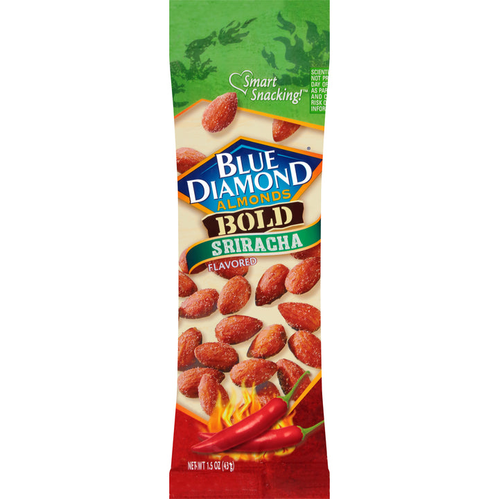 Blue Diamond Almonds Bold Sriracha Almonds-1.5 oz.-12/Box-12/Case