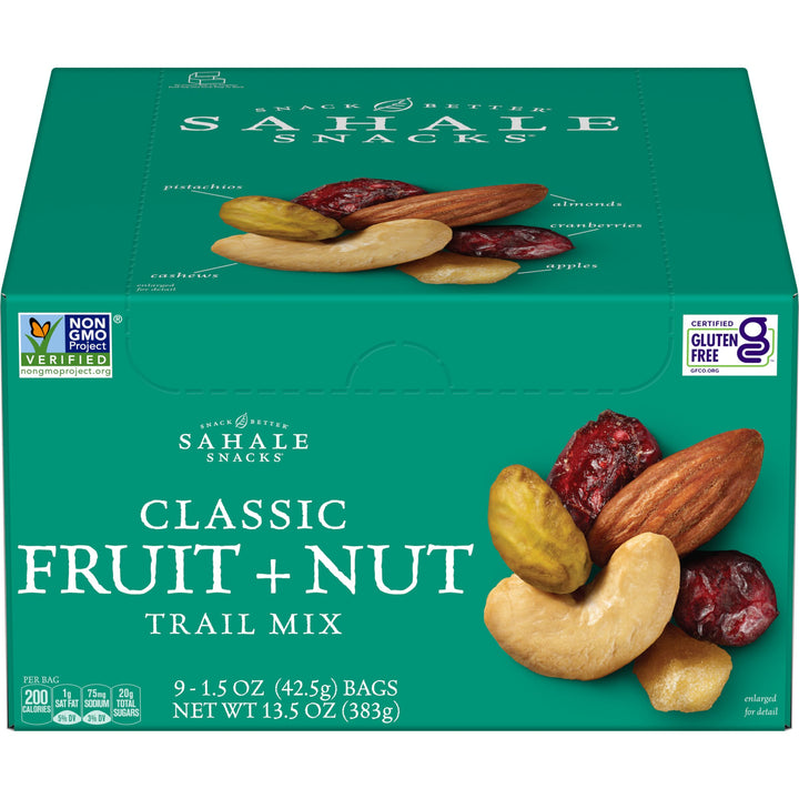 Sahale Fruit & Nut Classic-1.5 oz.-9/Box-12/Case