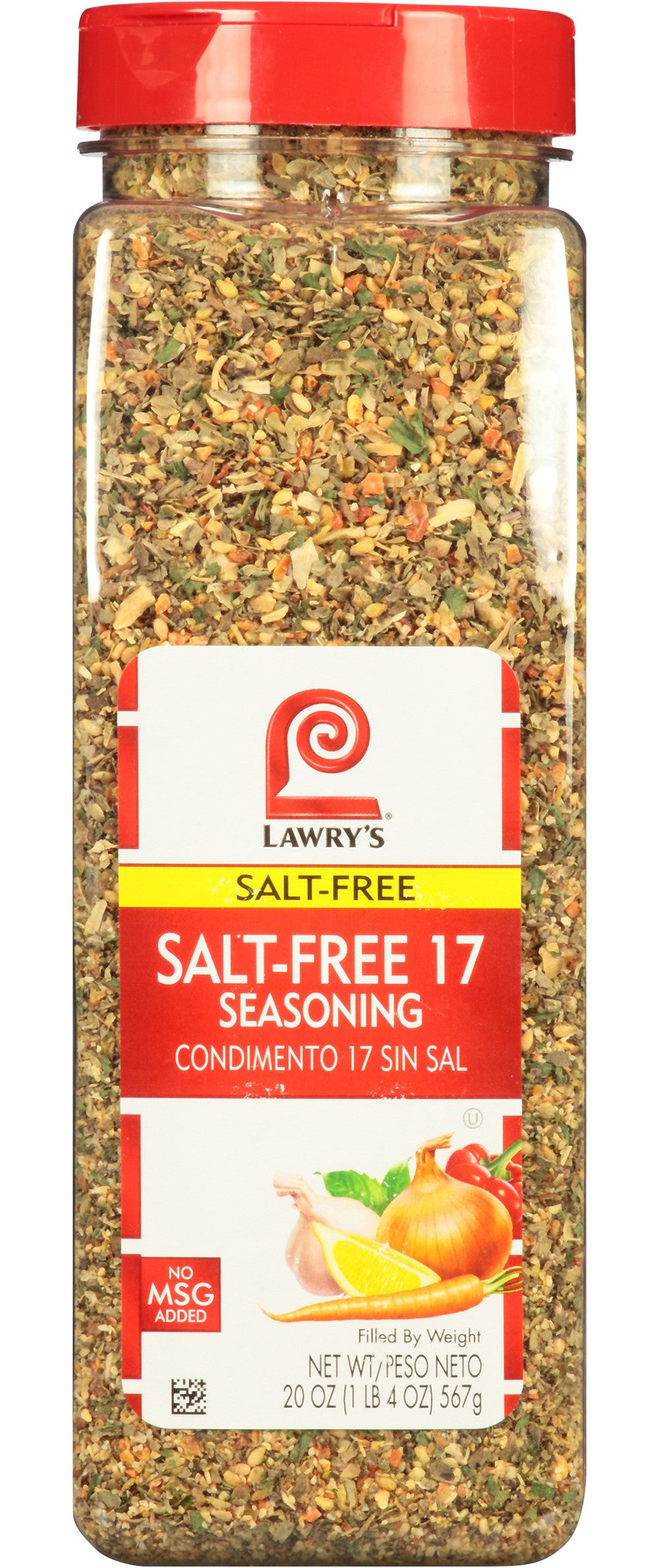 Lawry's Salt Free 17 Seasoning-20 oz.-6/Case