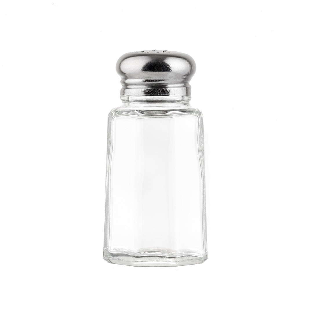 Tablecraft Shaker Salt & Pepper Glass 1 oz.-12 Count-4/Case