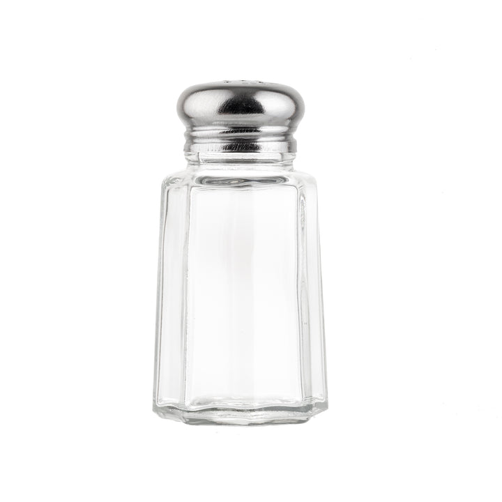 Tablecraft Shaker Salt & Pepper Glass 1 oz.-12 Count-4/Case