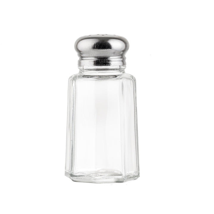 Tablecraft Shaker Salt & Pepper Glass 1 oz.-12 Count-4/Case