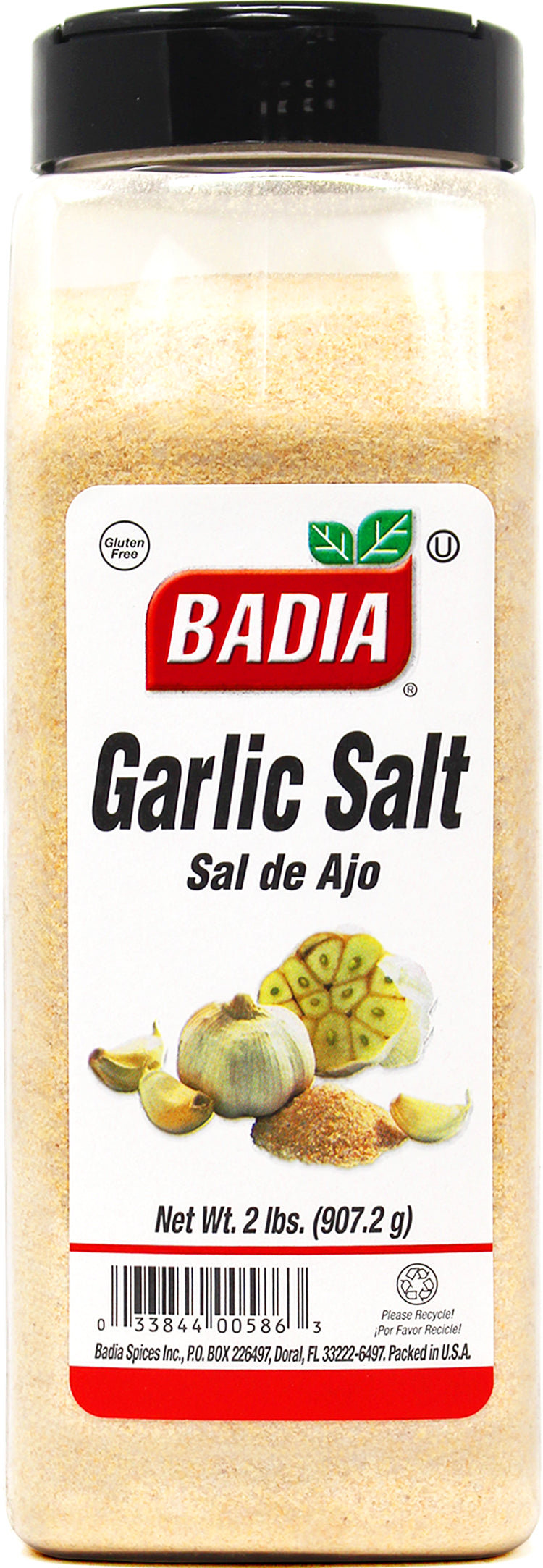 Badia Garlic Salt 6/2 Lb.