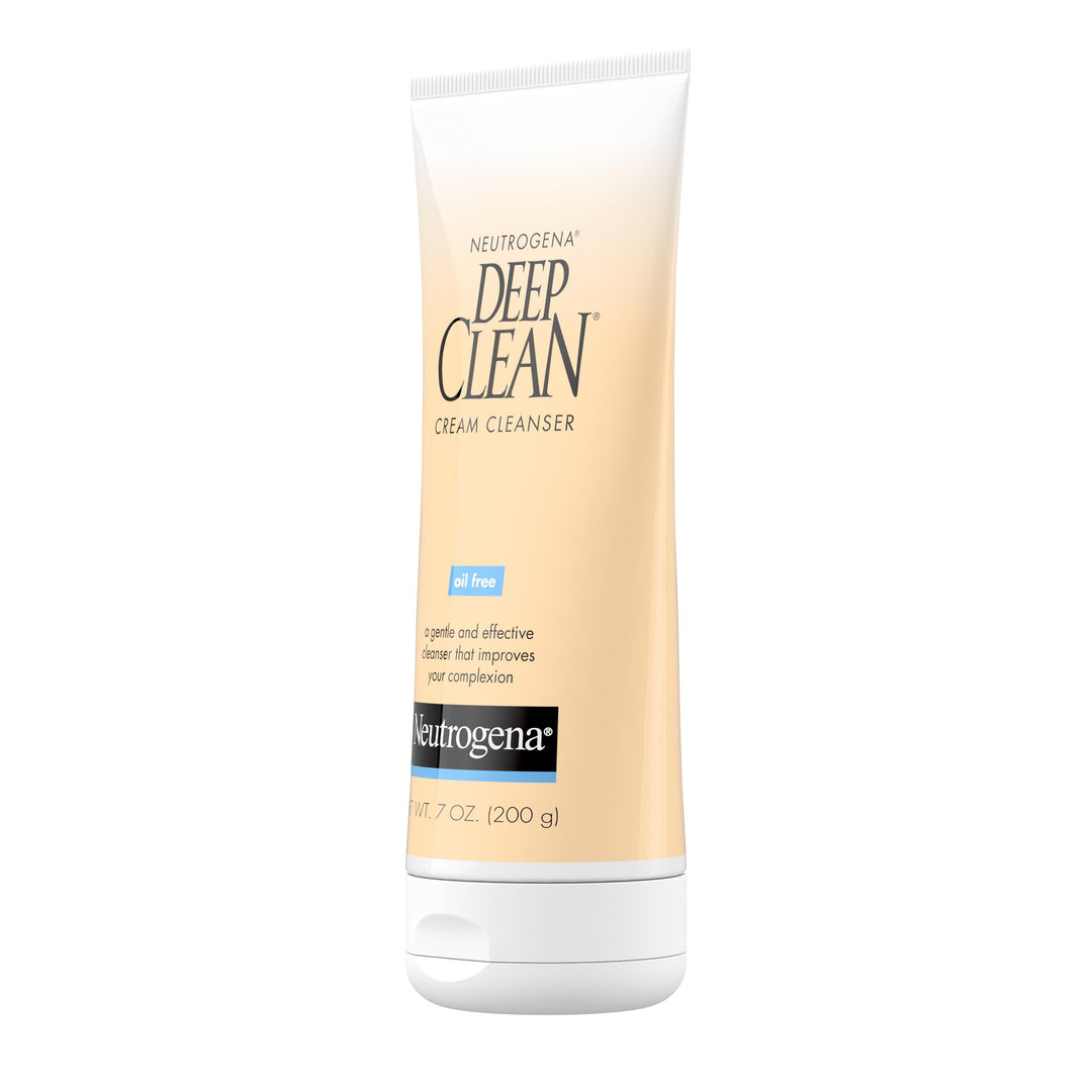 Neutrogena Deep Clean Cream Cleanser Oil Free-7 oz.-3/Box-4/Case