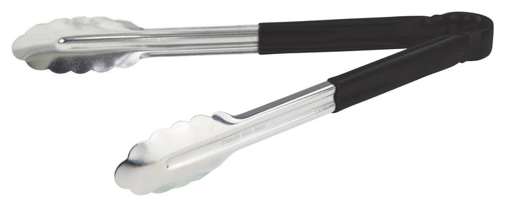 Winco Utility Tong 12 Inch Black Stainless Steel-1 Each