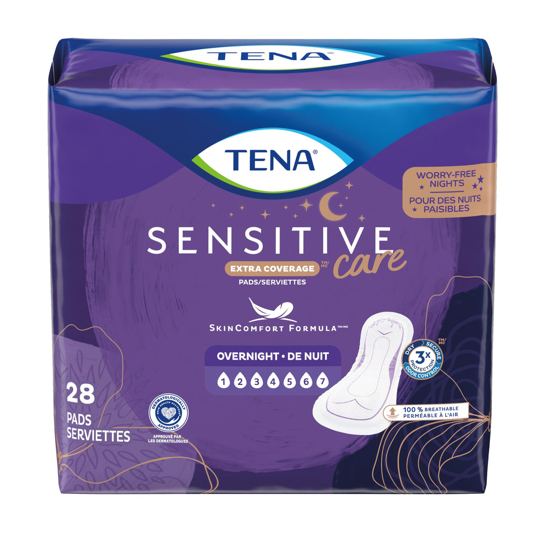Serenity Female Pad Overnight-28 Count-3/Case