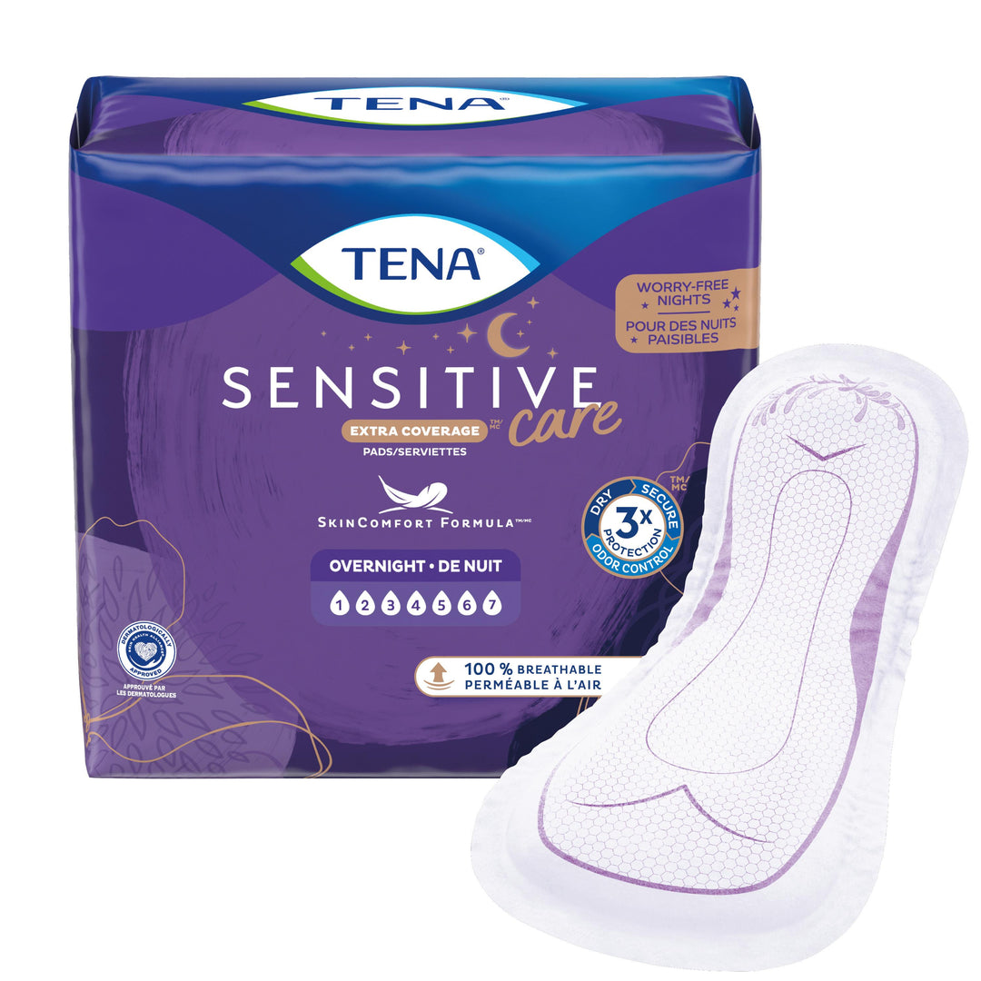 Serenity Female Pad Overnight-28 Count-3/Case