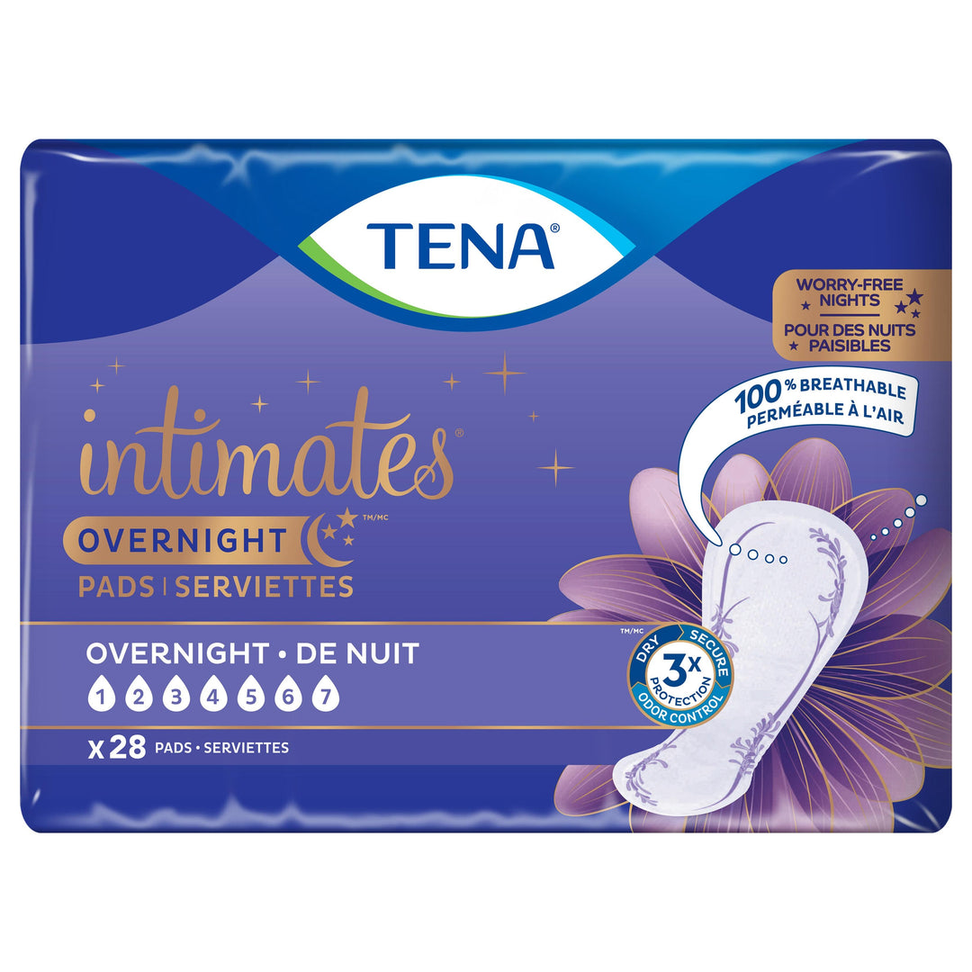 Serenity Female Pad Overnight-28 Count-3/Case